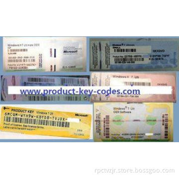 Verified Online Windows Product Key Sticker , win 8 pro / X
